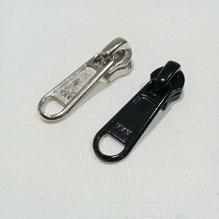 Kepala Resleting YKK No 5 Terbalik Panjang Hitam