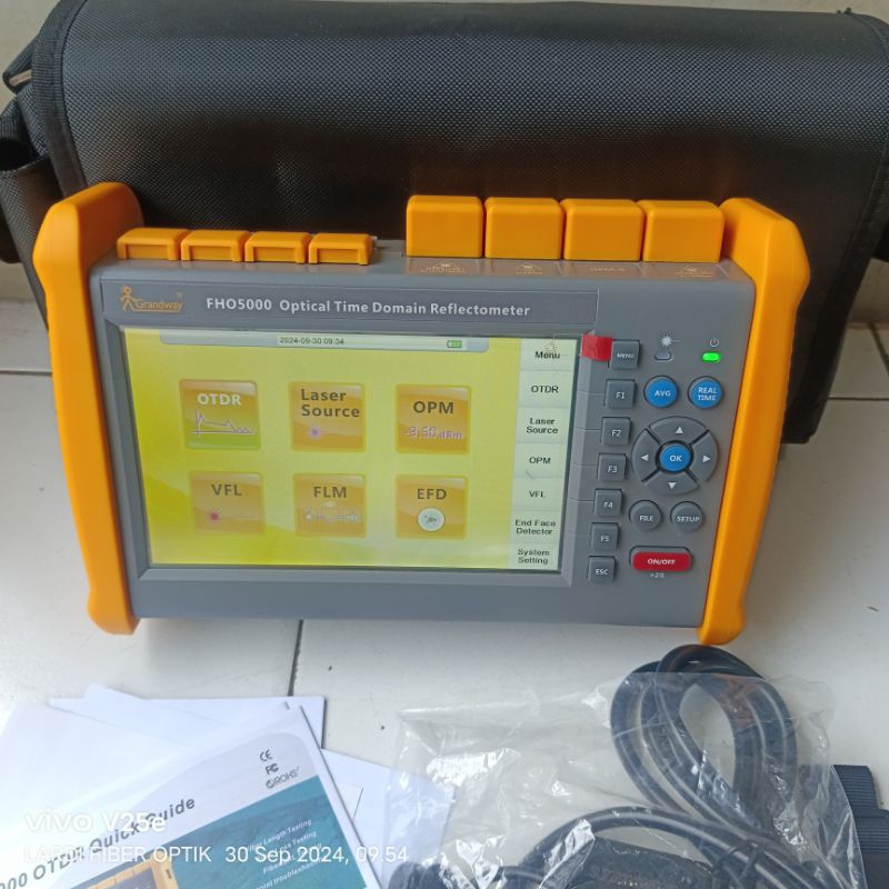 OTDR grandway F2H FHO5000 3lamda 1310/1550/1625
