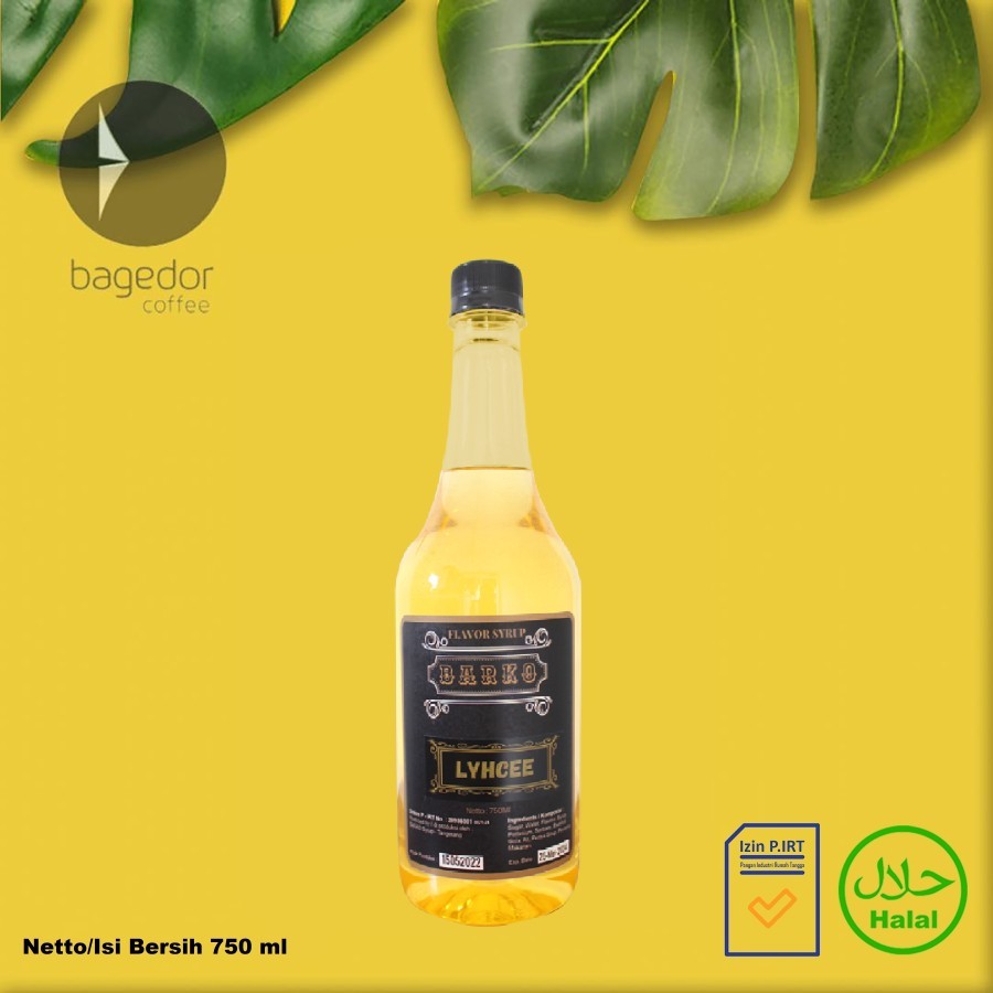 

Barko Syrup / Sirup / Sirop Flavour Lychee
