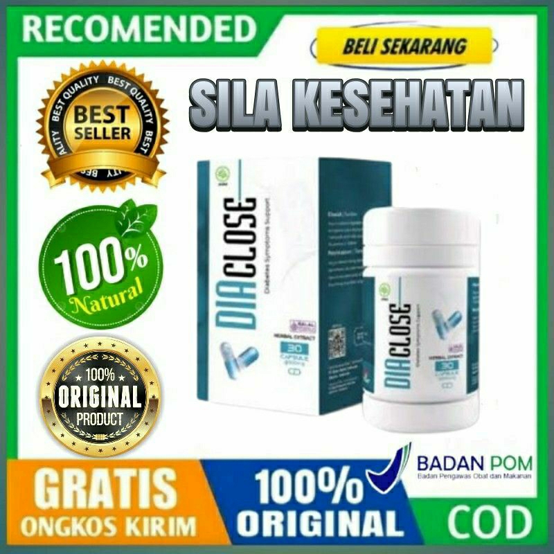 Diaclose Original 100% Asli Diaclose Obat Herbal Mengobati Diabetes Ampuh