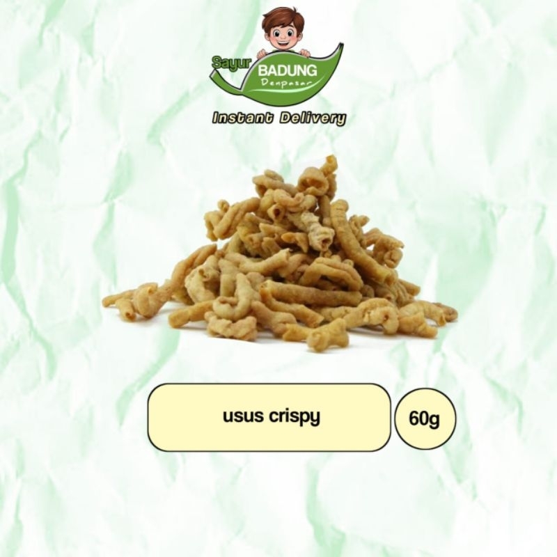 

Camilan kripik Usus _ Badung