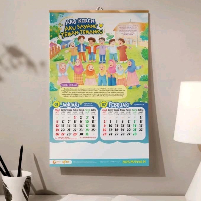 

Kalender Anak 2025 / kalender dinding 2025