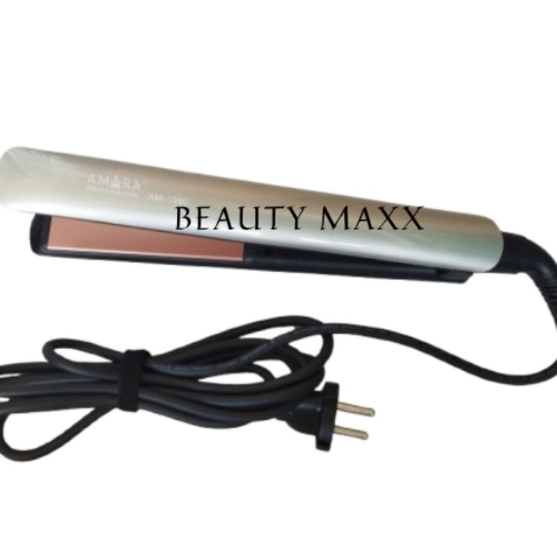 AMARA Catokan Rambut AM - 1880 / Catokan Rambut Keratin 2IN1 / Alat Pelurusan Rambut AMARA