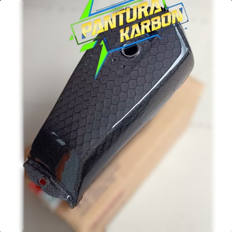 costum carbon resin tanki yamaha rx king