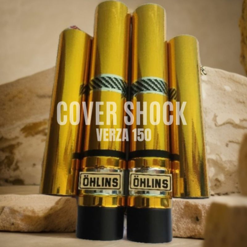 Cover shock/variasi shockbreaker depan full atas bawah motor Verza 150