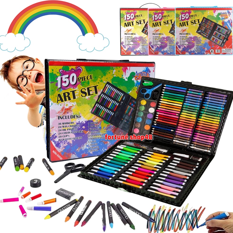 

Pasti Spesial ART SET ANAK 15 PCS SPIDOL CRAYON SET MENGGAMBAR