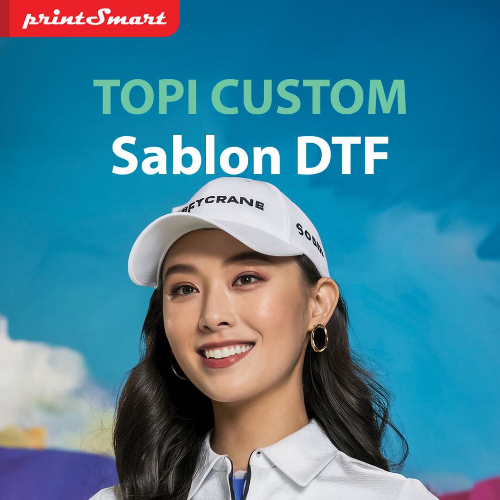 Topi Baseball Custom - Sablon DTF