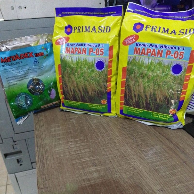 Benih Padi Hibrida Mapan P-05 1Kg Exp 07-2026 Untuk Harga 2 pcs