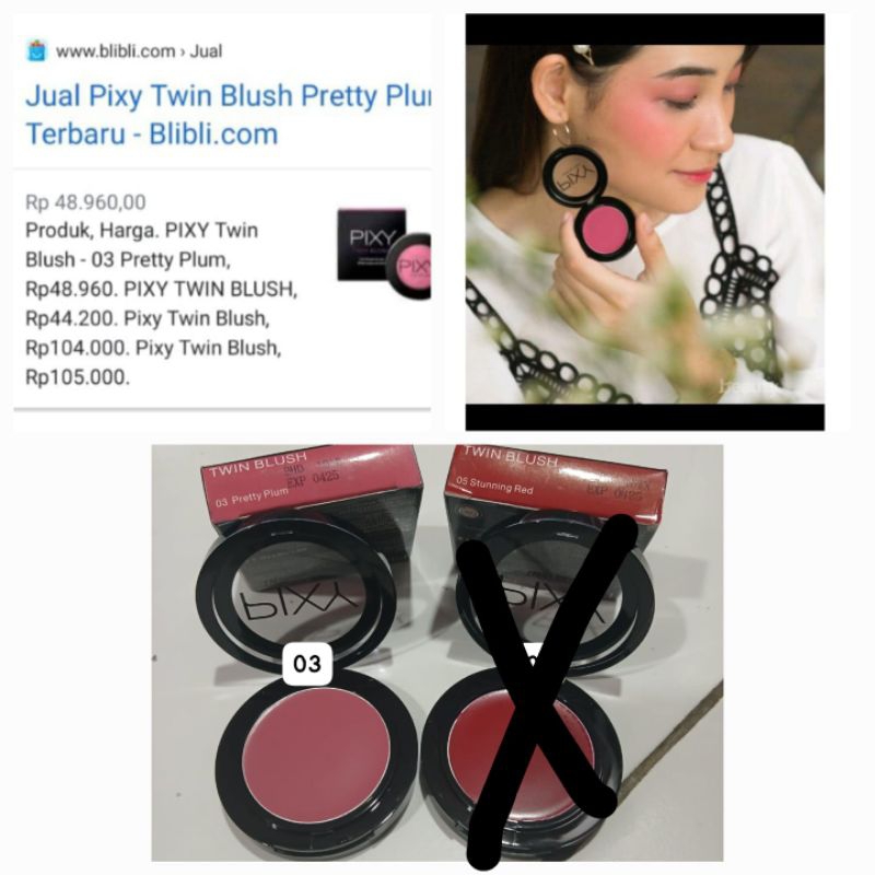 Pixy Twin blush