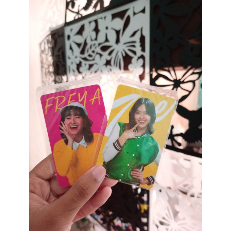 Photocard Freya & Zee Japota