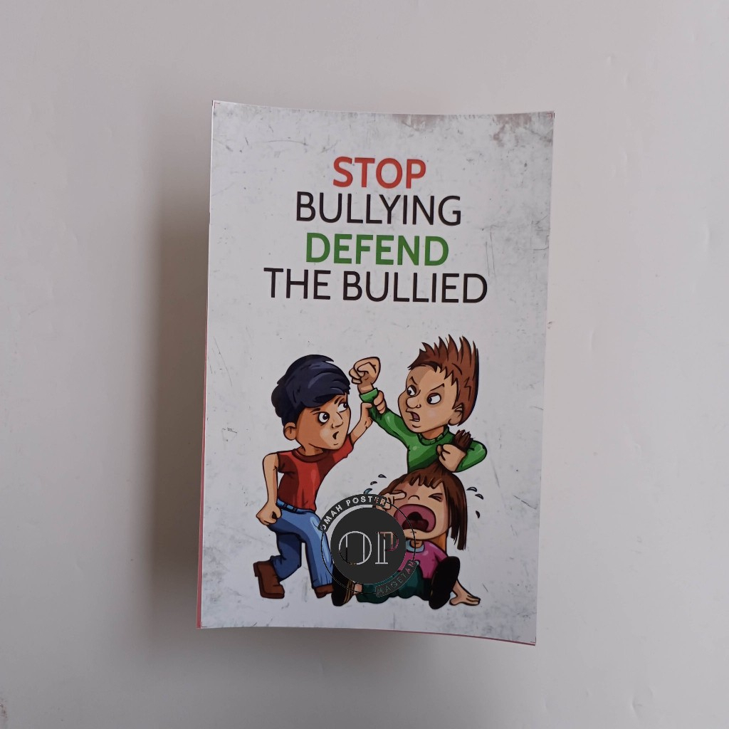 

Stiker Stop Bullying Defend The Bullied - Stop Perundungan - Edukasi Bullying Sekolah