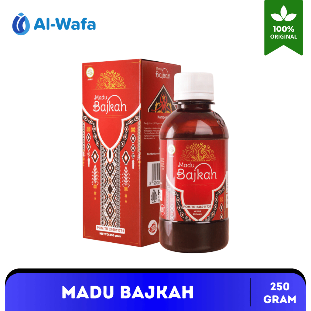

AL WAFA MADU BAJKAN Borneo kemasan baru bajkah - Atasi Benjolan, Kanker, Tumor dan Penyakit Kronis 250 Gram