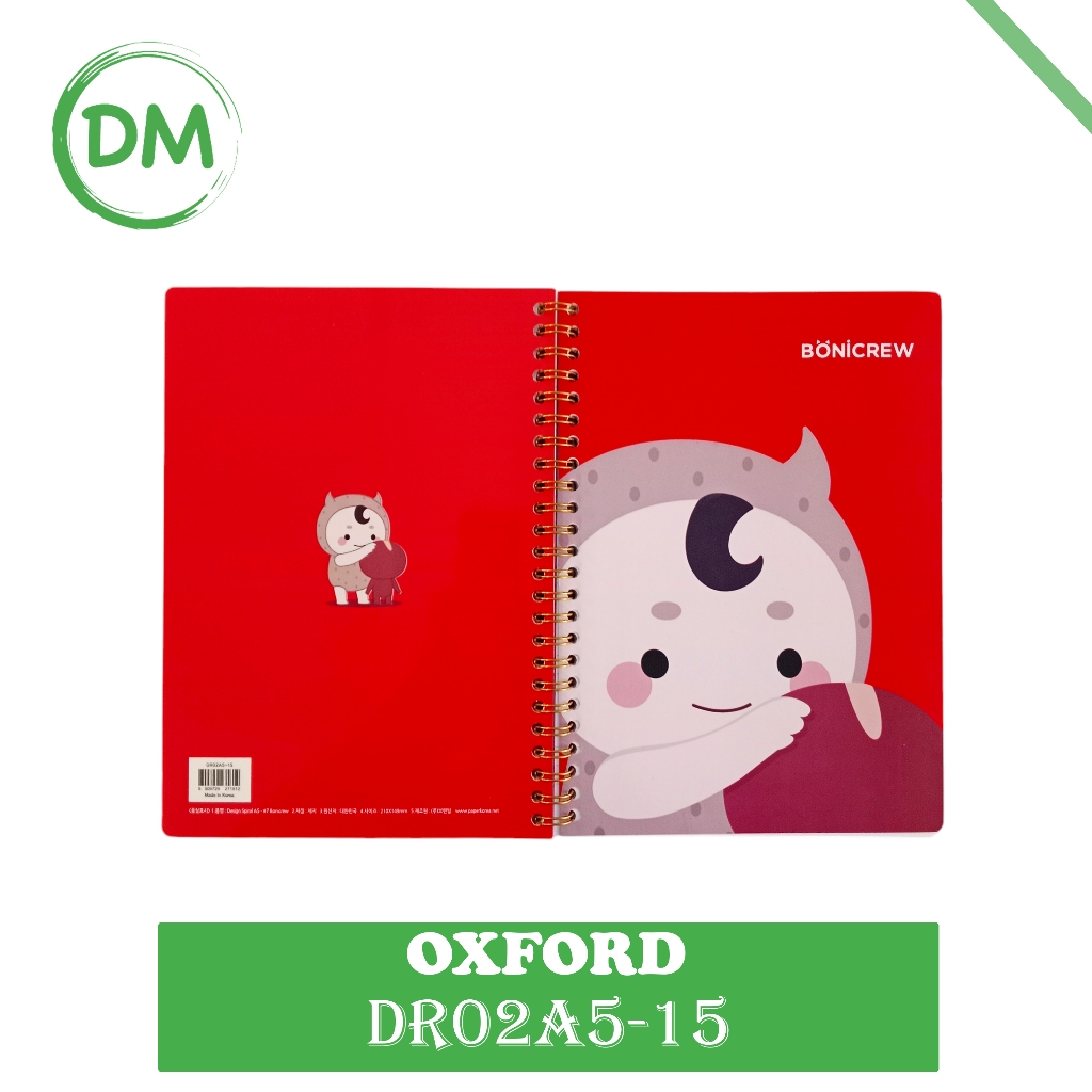 

DM- DR02A5-15 NOTEBOOK OXFORD UKURAN A5