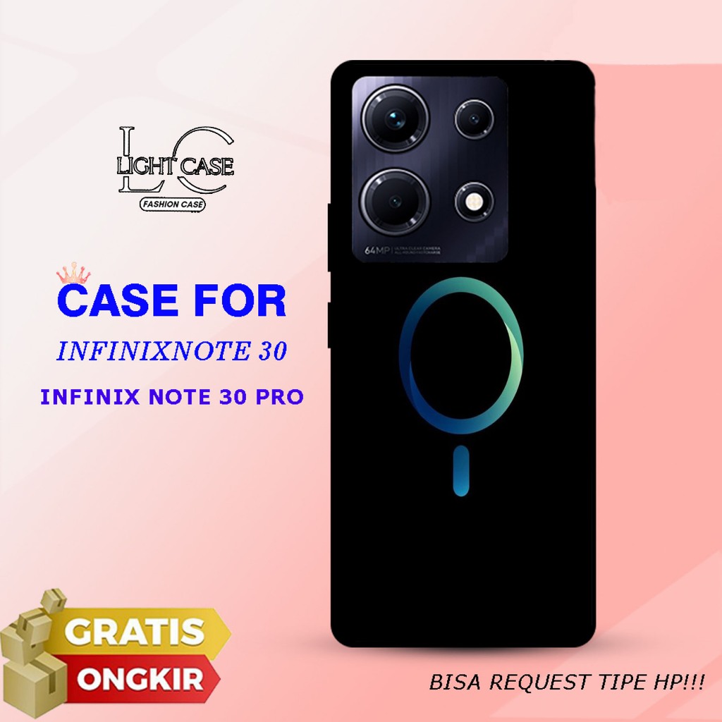 CASE GLOSSY INFINIX NOTE 30 / NOTE 30 PRO dan ALL TYPE SMARTPHONE & ANDROID Bisa request tipe Cassin