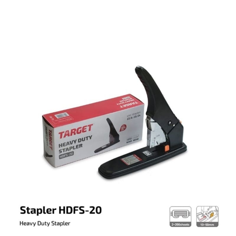 

Stapler / Staples HDFS-20 ( Save Power ) Heavy Duity Stapler