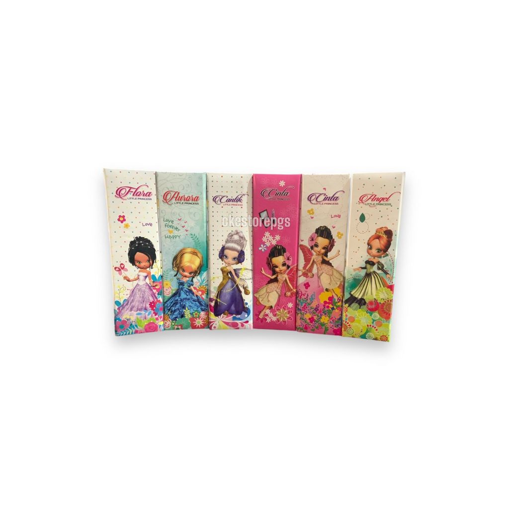 

TEMPAT PENSIL/KOTAK PENSIL/PENSIL CASE KARTON LITTLE PRINCESS