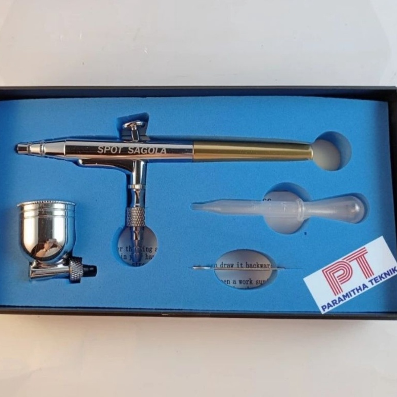 

KODE H87A Air brush kit spet cat lukis pen brush 7cc spit cat lukis sagola