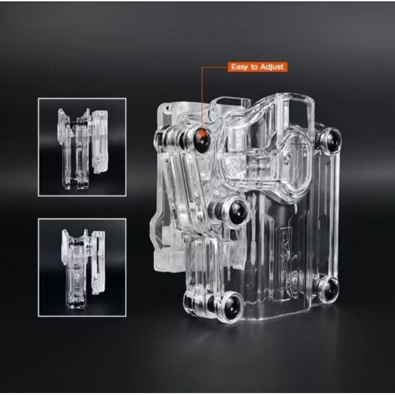 Holster CYTAC Universal Transparan / Holster Cytac universal Bening