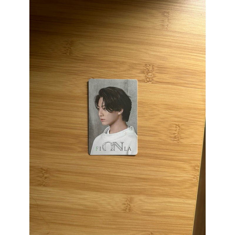 Jungkook FILA x BTS NOW ON Photocard