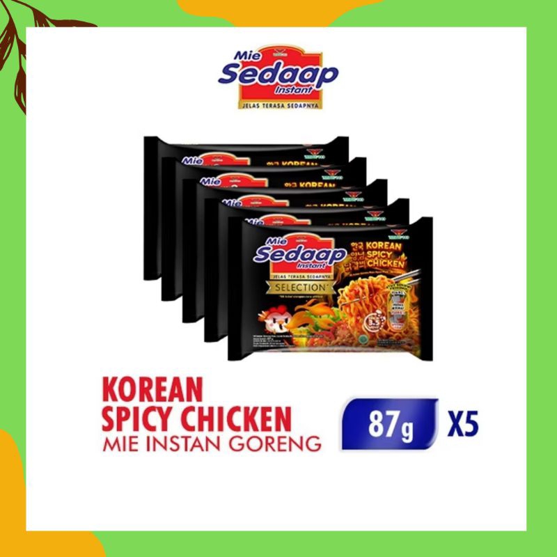 

MIE INSTAN SEDAAP KOREAN SPICY CHIKEN