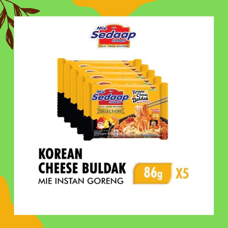 

MIE INSTAN SEDAAP KOREAN CHEESE BLUDAK