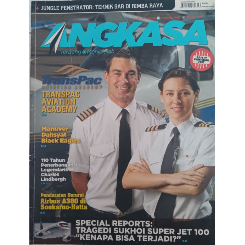 majalah angkasa - seputar kedirgantaraan - ada 8 edisi