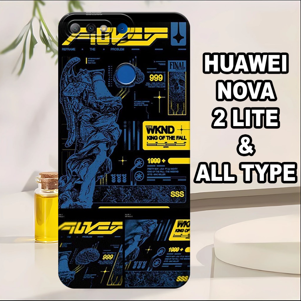 G4 - Silikon HUAWEI NOVA 2 LITE - Softcase pro camera HUAWEI NOVA 2 LITE - Motif AESTHETIC - Bahan  