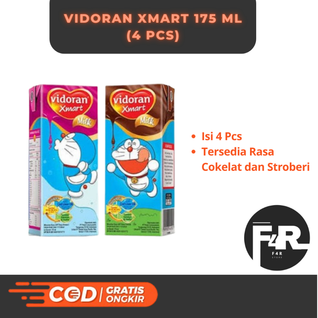 

Vidoran XMart 175 ML (4 Pcs)