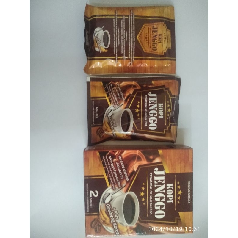 

Kopi Jenggo Penambah Vitalitas Pria Premium Quality