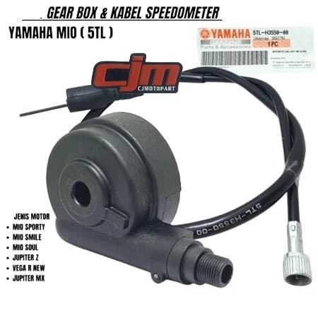 PAKET KABEL SPEEDOMETER GEARBOX MIO SMILE MIO M3  FINO MIO J SOUL GT 115/125 BERKUALITAS ORIGINAL