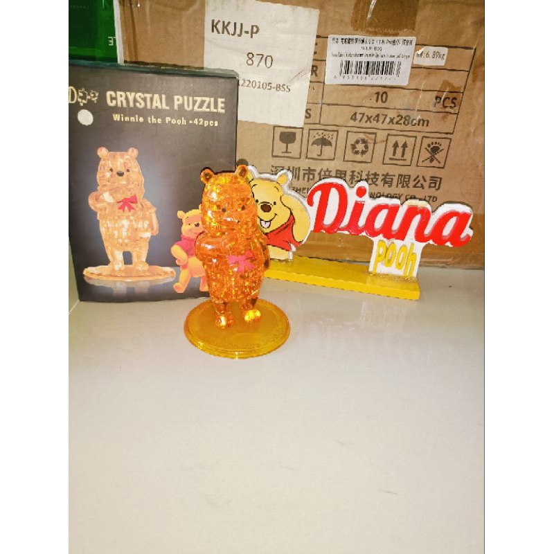 figure Winnie the Pooh crystal