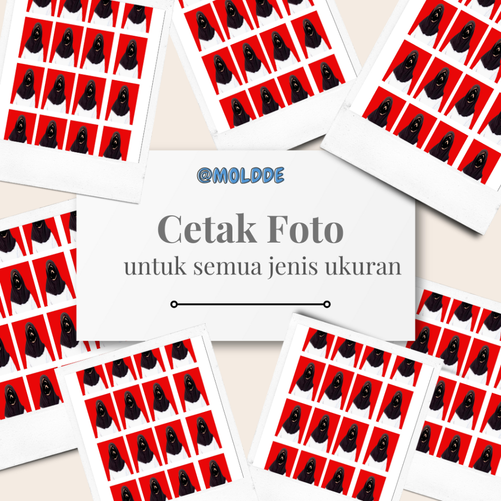Cetak Foto 3x4 42 Foto