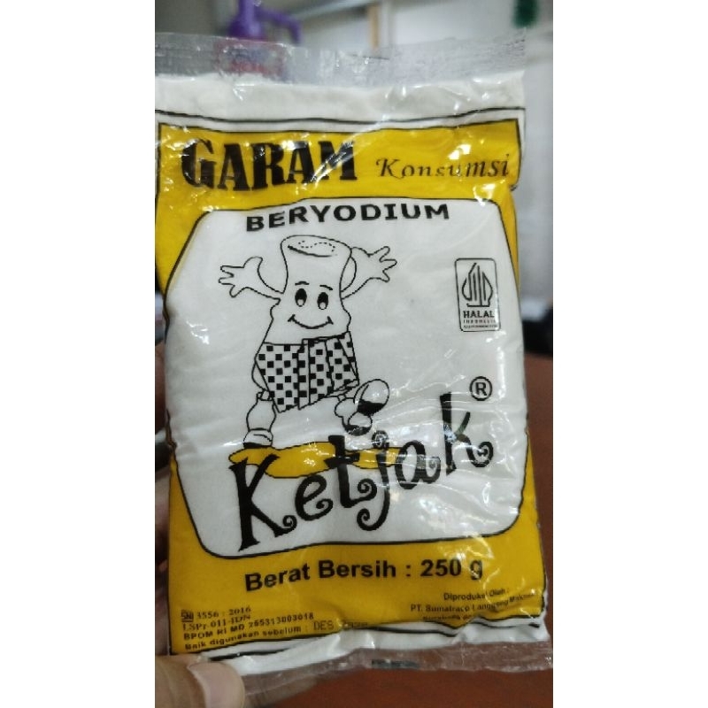 

GARAM DAPUR BERYODIUM 250gr