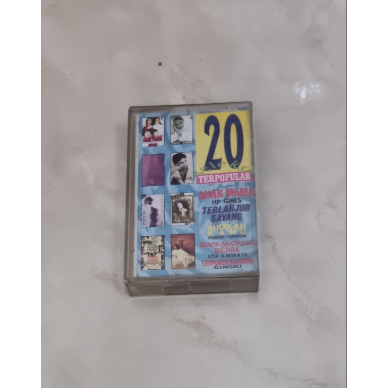 Kaset 20 Seleksi Terpopuler Anak Mama