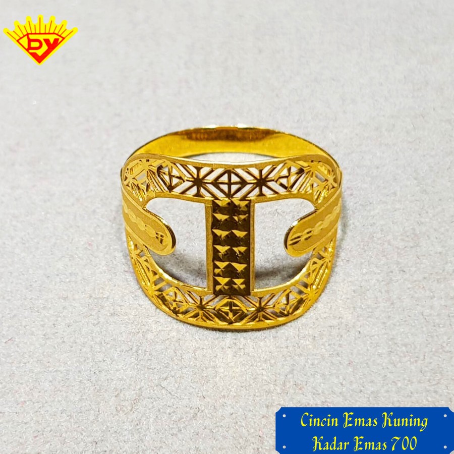 Cincin Emas baru Kadar Emas 700