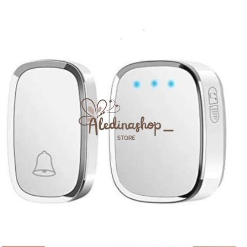 Bel Alarm Rumah Wireless Tanpa Kabel Sinyal Jarak Jauh Bel Pintu Rumah Pagar Sekolah Waterproof Taha