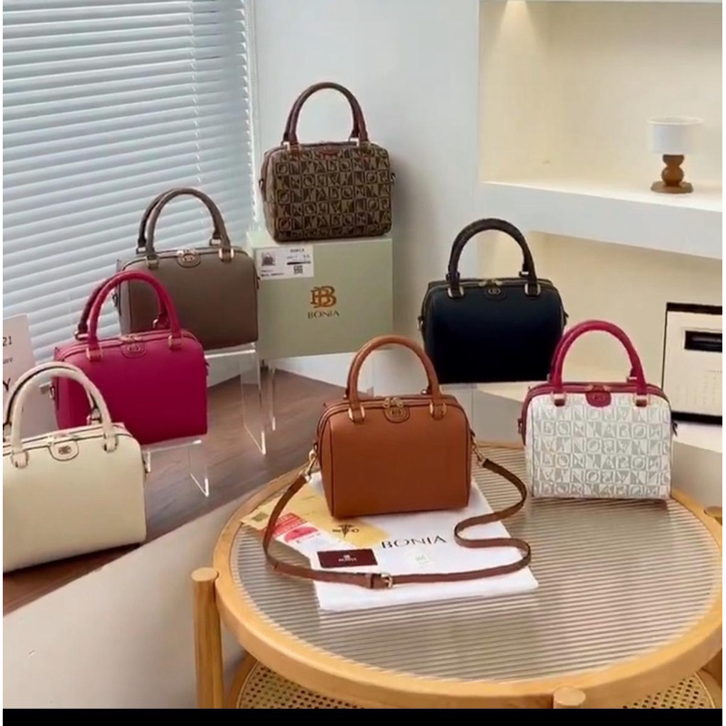 1697-1 Tas speedy bn mini free box Tas top handle bag wanita Tas sling bag wanita