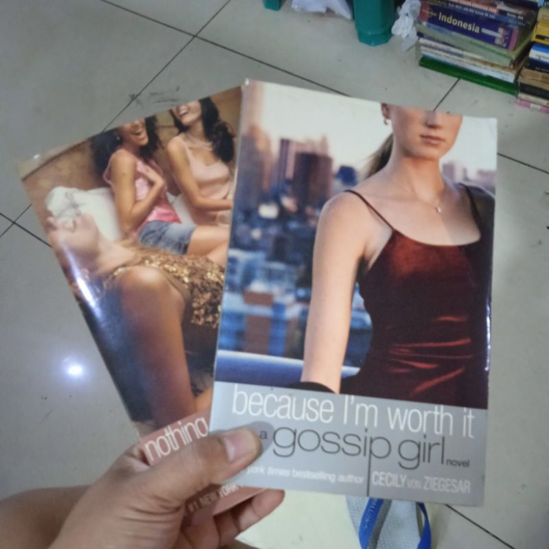 novel bahasa inggris 6 buku  Rp 50.000 bekas