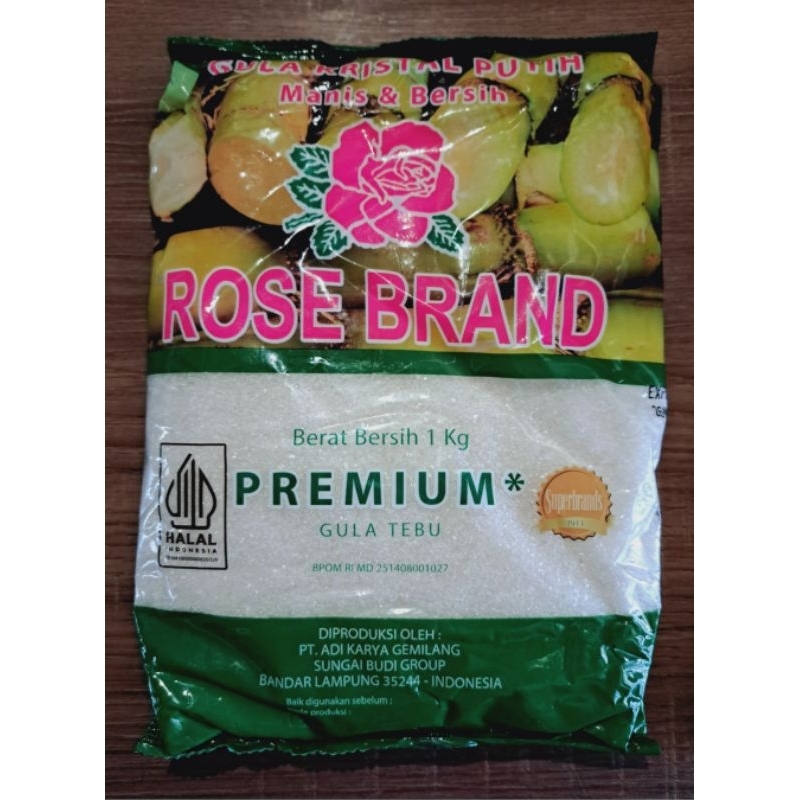 

GULA TEBU ROSE BRAND 1 kg