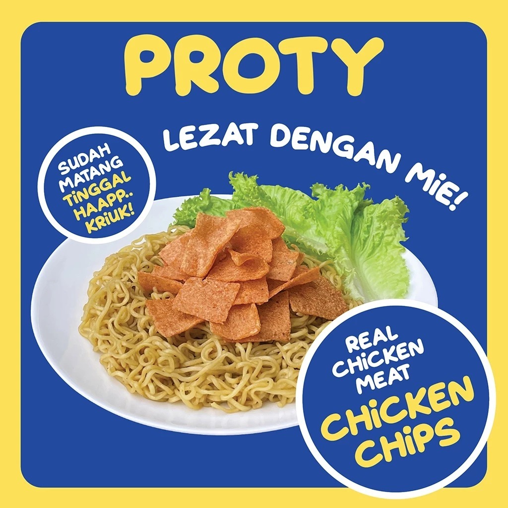 

Lezatoz_Genz Proty Chicken Chips 18G - Cemilan Protein Anak Anti Gtm