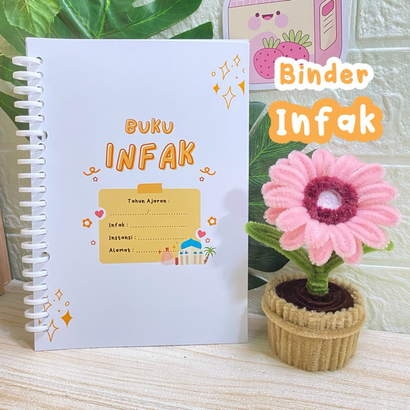 

BINDER Infak Kelas Sekolah TPQ Madin Ekskul Organisasi