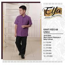 KOKO ANAK ETHICA KAHFI KIDS 68 UNGU