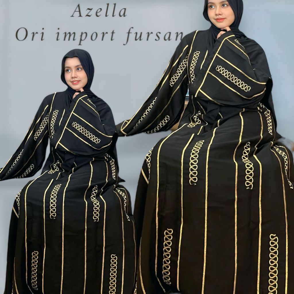 ABAYA AZELLA FURSAN BORDIR ALKHATIB COLLECTION