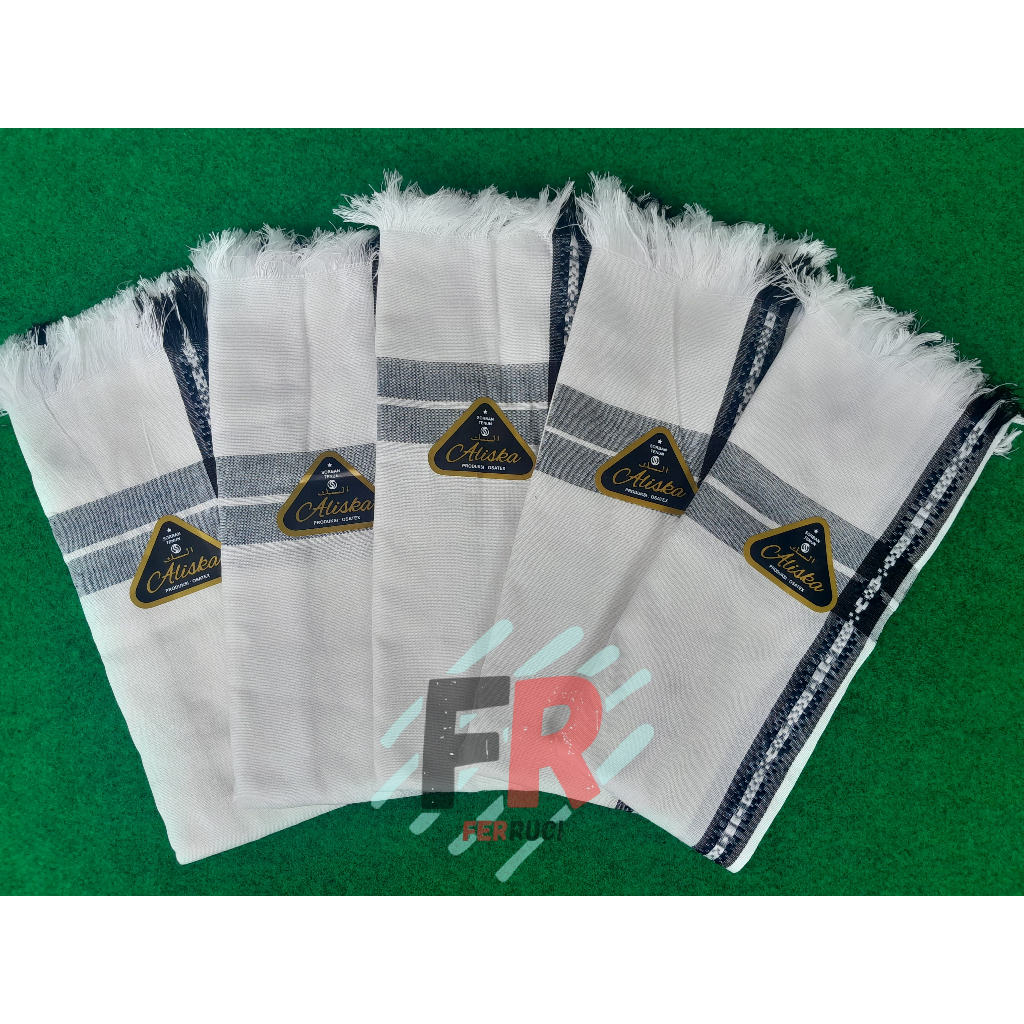 Sorban Aliska Putih-Surban Habib Kashmiri Premium