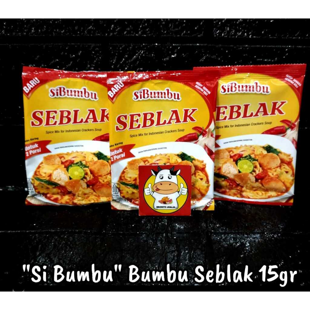 

SI BUMBU "BUMBU INSTANT SEBLAK" 15GR-FROZEN FOOD-BRONTZ JOGJA