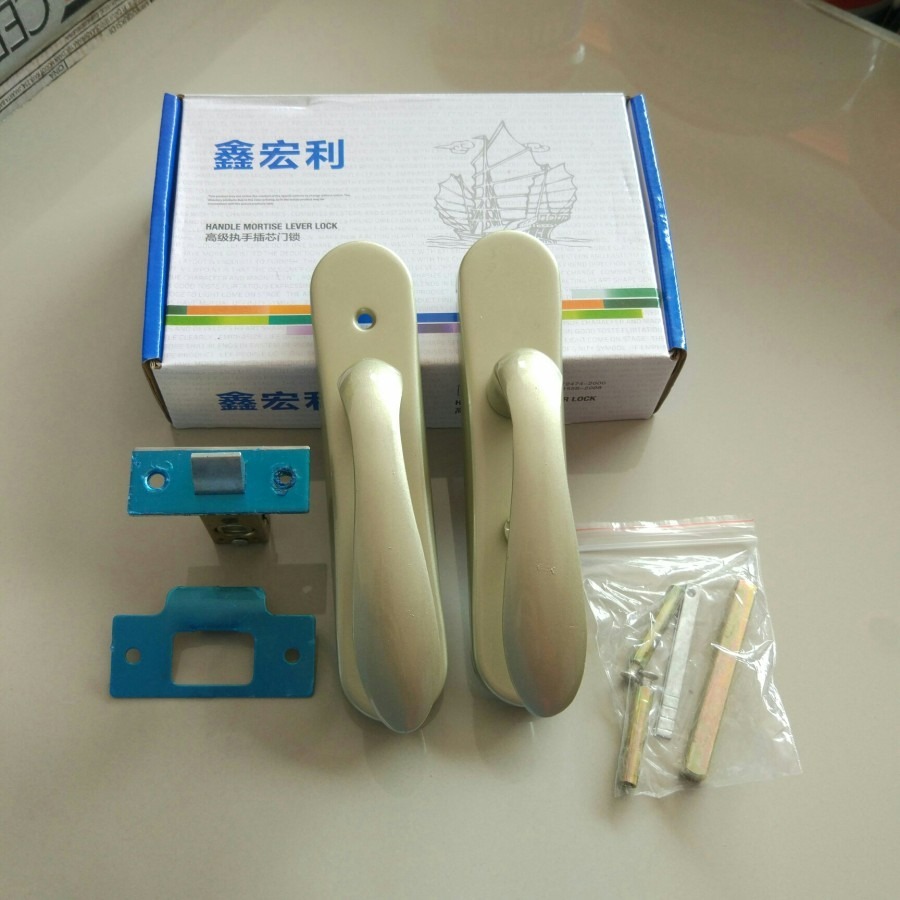 Kunci Pintu Kamar mandi A 8830 HP / kunci alumunium / handle pintu / kunci pintu pagar besi