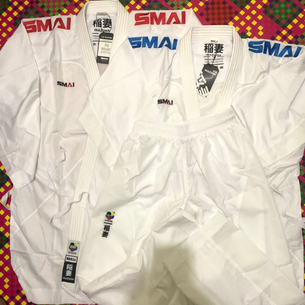 Karate-Gi SMAI INAZUMA Kumite WKF Approved / Baju Kumite SMAI / Tegi Kumite SMAI INAZUMA
