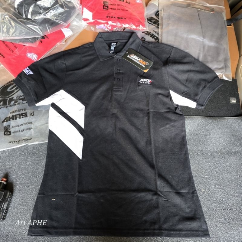 kaos kerah polo shirt AHRS apparel original