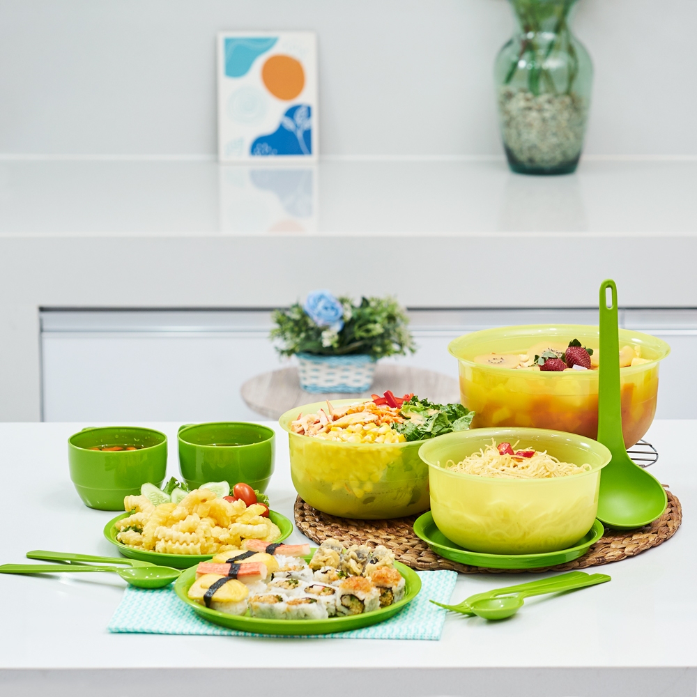 Harumi Serving Set 11Pcs  / Wadah Cantik Lengkap- pandahouseware