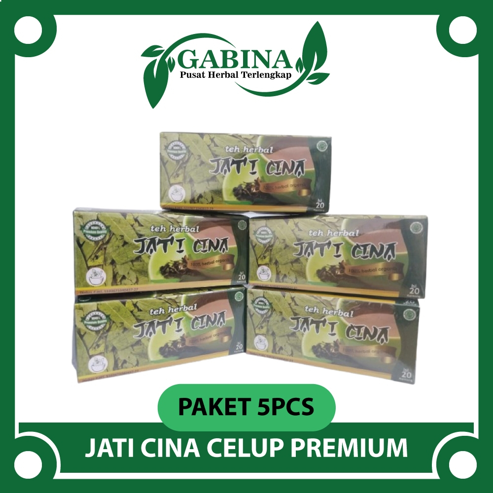 

Teh Jati Cina Celup Premium 5 Pcs | Daun Senna Pelangsing (Diet) Peluluh Lemak